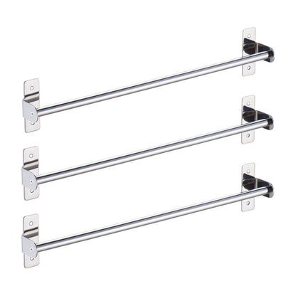 Skorter | 3-piece Stainless Steel Bathroom Accessory Set Modern Chrome Object Stand