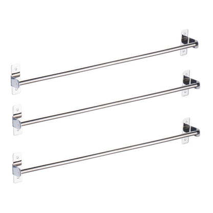 Skorter | 3-piece stainless steel bathroom accessory set Modern chrome object stand