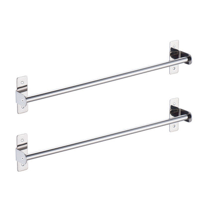 Skorter | 3-piece Stainless Steel Bathroom Accessory Set Modern Chrome Object Stand