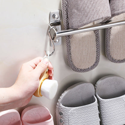 Skorter | 3-piece Stainless Steel Bathroom Accessory Set Modern Chrome Object Stand