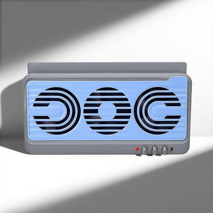 Skorter | Solar Car Window Fan – Dual Duct Ventilation Exhaust & Cooling Accessory – Aurovent