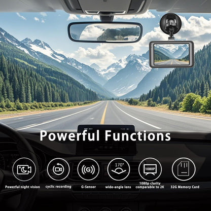 Skorter | Dash Cam Car Dash Camera, 1080P Ultra Wide Angle HD Lens, HD Night Vision Car Surveillance