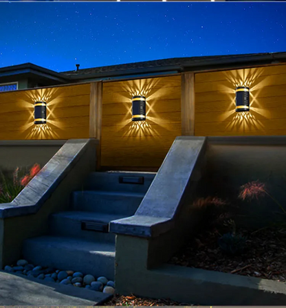 Skorter | Solar lamp with intelligent light control – outdoor wall light with automatic night detection