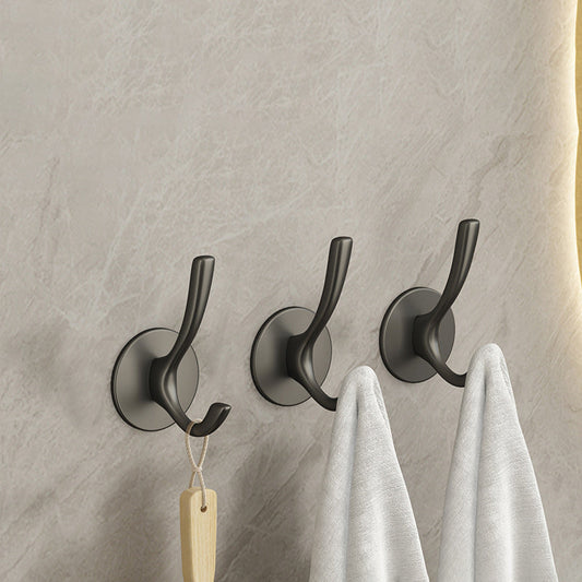 Skorter | 10-piece Bathroom Accessory Set Modern Matte Grey Bathrobe Hooks