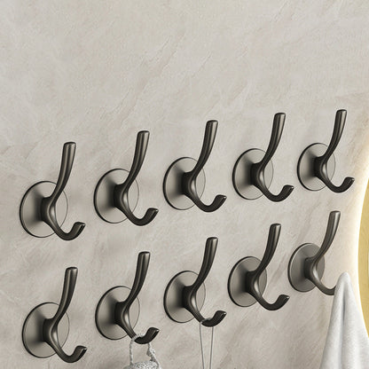 Skorter | 10-piece Bathroom Accessory Set Modern Matte Grey Bathrobe Hooks