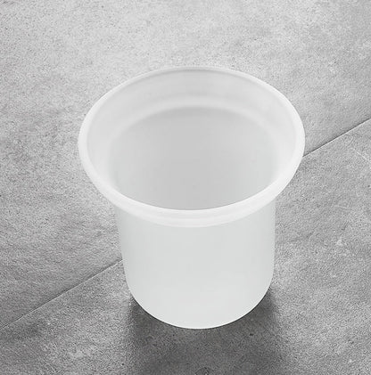 Skorter | 2-piece metal bathroom accessory set traditional toilet brush and holder set