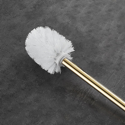 Skorter | 2-piece metal bathroom accessory set traditional toilet brush and holder set