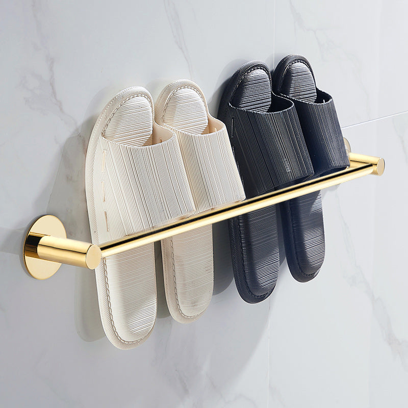 Skorter | 2-piece bathroom accessory set modern stainless steel slipper rack
