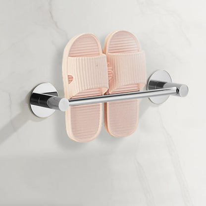 Skorter | 2-piece bathroom accessory set modern stainless steel slipper rack