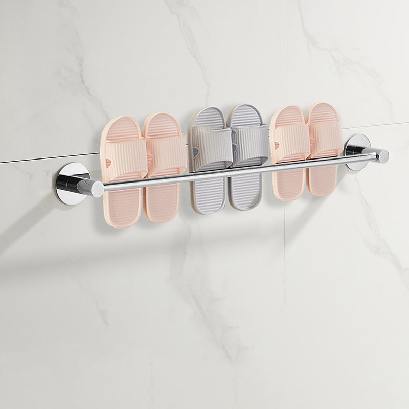 Skorter | 2-piece bathroom accessory set modern stainless steel slipper rack