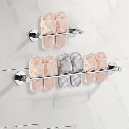 Skorter | 2-piece bathroom accessory set modern stainless steel slipper rack