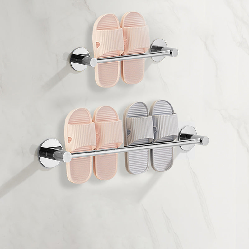 Skorter | 2-piece bathroom accessory set modern stainless steel slipper rack