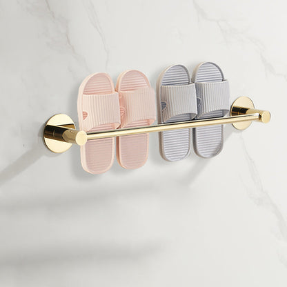Skorter | 2-piece bathroom accessory set modern stainless steel slipper rack