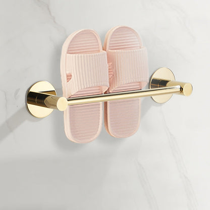 Skorter | 2-piece bathroom accessory set modern stainless steel slipper rack