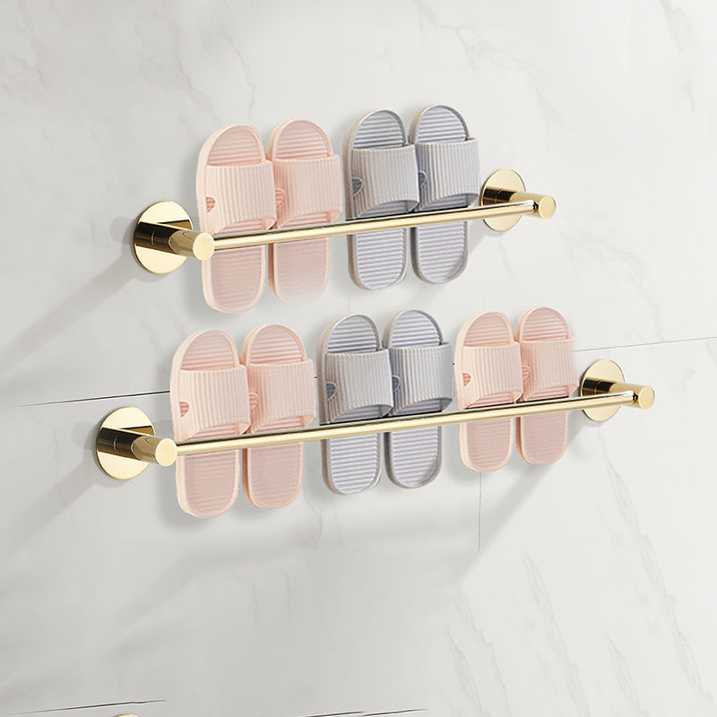 Skorter | 2-piece bathroom accessory set modern stainless steel slipper rack