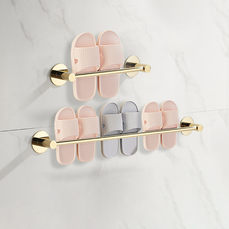 Skorter | 2-piece bathroom accessory set modern stainless steel slipper rack