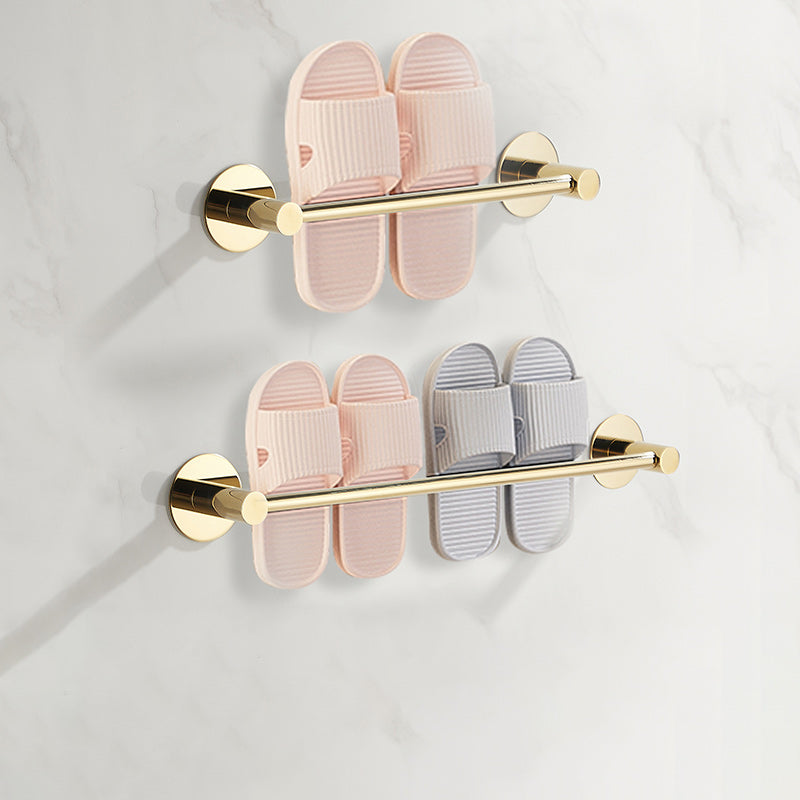 Skorter | 2-piece bathroom accessory set modern stainless steel slipper rack