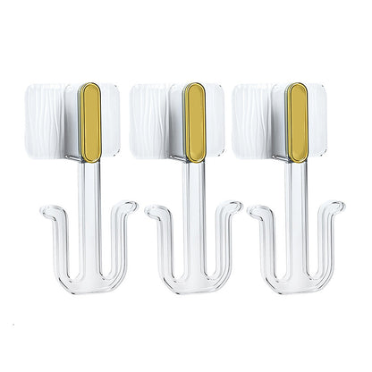 Skorter | 5-piece Bathroom Hardware Set 6.29" high Bathrobe Hooks in Modern Style