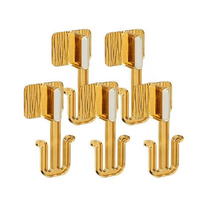 Skorter | 5-piece Bathroom Hardware Set 6.29" high Bathrobe Hooks in Modern Style