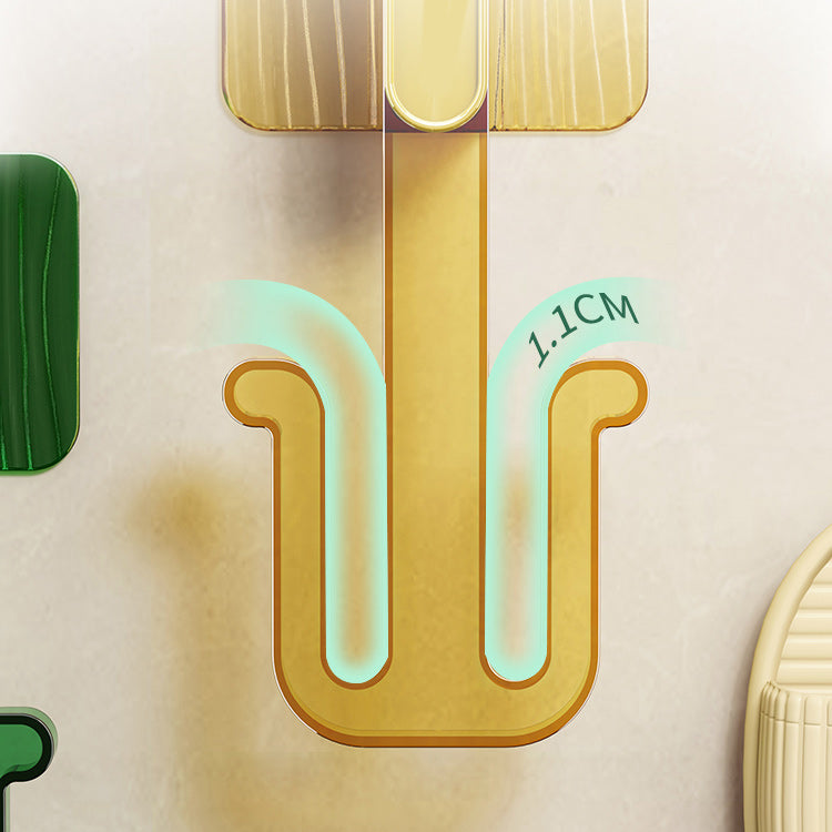 Skorter | 5-piece Bathroom Hardware Set 6.29" high Bathrobe Hooks in Modern Style