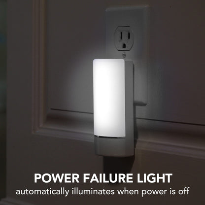 Skorter | Sunbeam 3-Pack Emergency Lights for the Night, Motion Sensor, Rechargeable LED, Twilight to Dawn, Multiple Choices