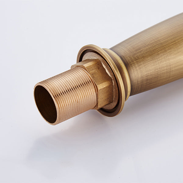 Skorter | Round Basin Faucet Bathroom Faucet Single Lever High Arc Basin Faucet