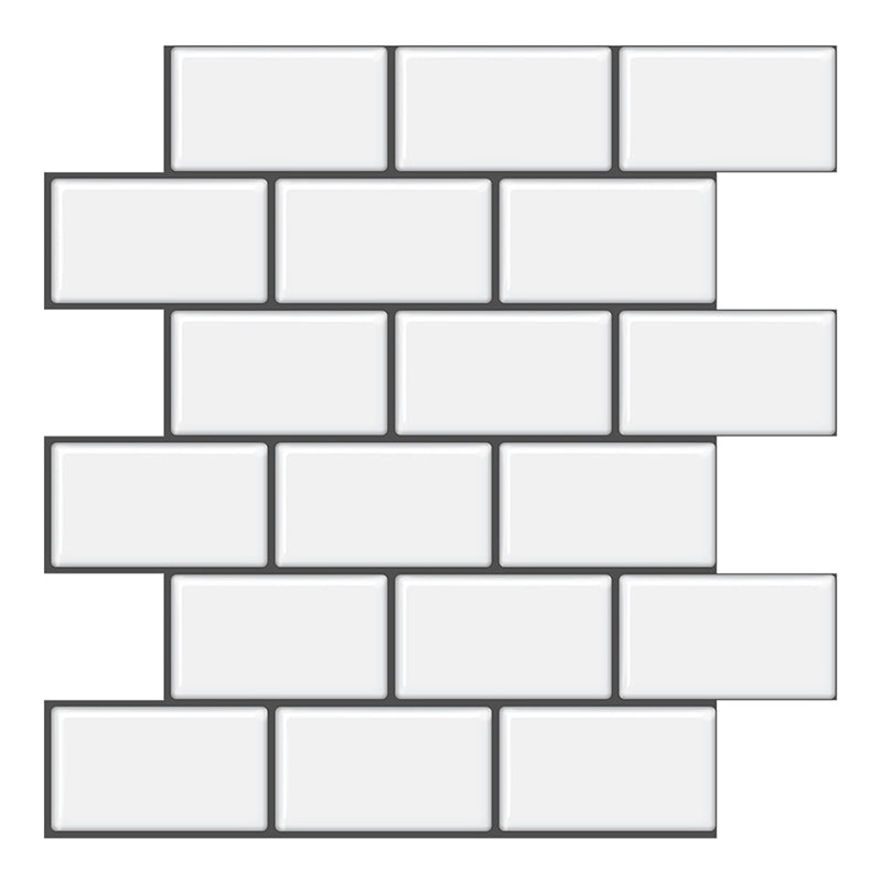Skorter | PVC Subway Tile Wallpaper Waterproof Peel and Stick Splashback Tile