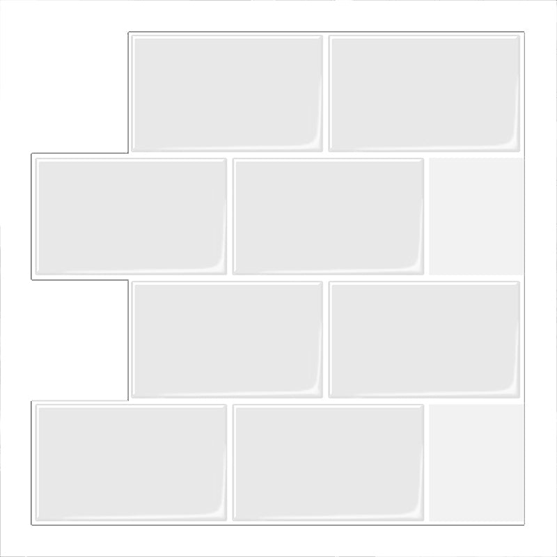 Skorter | PVC Subway Tile Wallpaper Waterproof Peel and Stick Splashback Tile