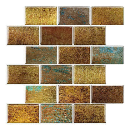 Skorter | PVC Subway Tile Wallpaper Waterproof Peel and Stick Splashback Tile