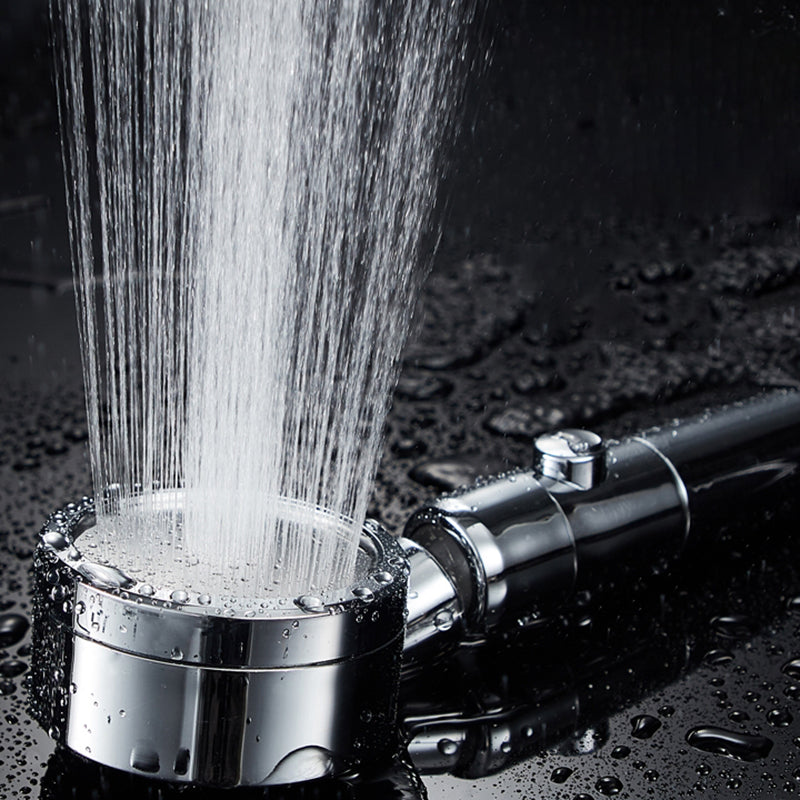 Skorter | Contemporary 3 Beam Shower Head Adjustable Spray Pattern Rotating Hand Shower