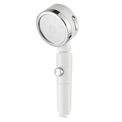 Skorter | Contemporary 3 Jet Shower Head Adjustable Spray Pattern Rotatable Handheld Shower