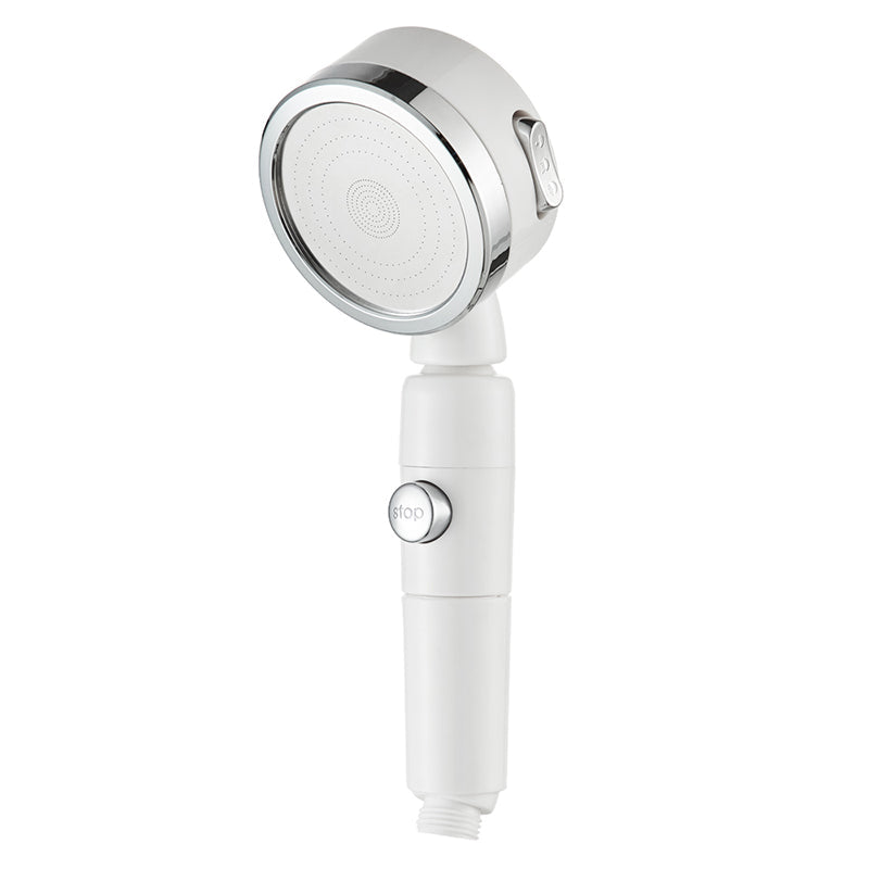Skorter | Contemporary 3 Beam Shower Head Adjustable Spray Pattern Rotating Hand Shower