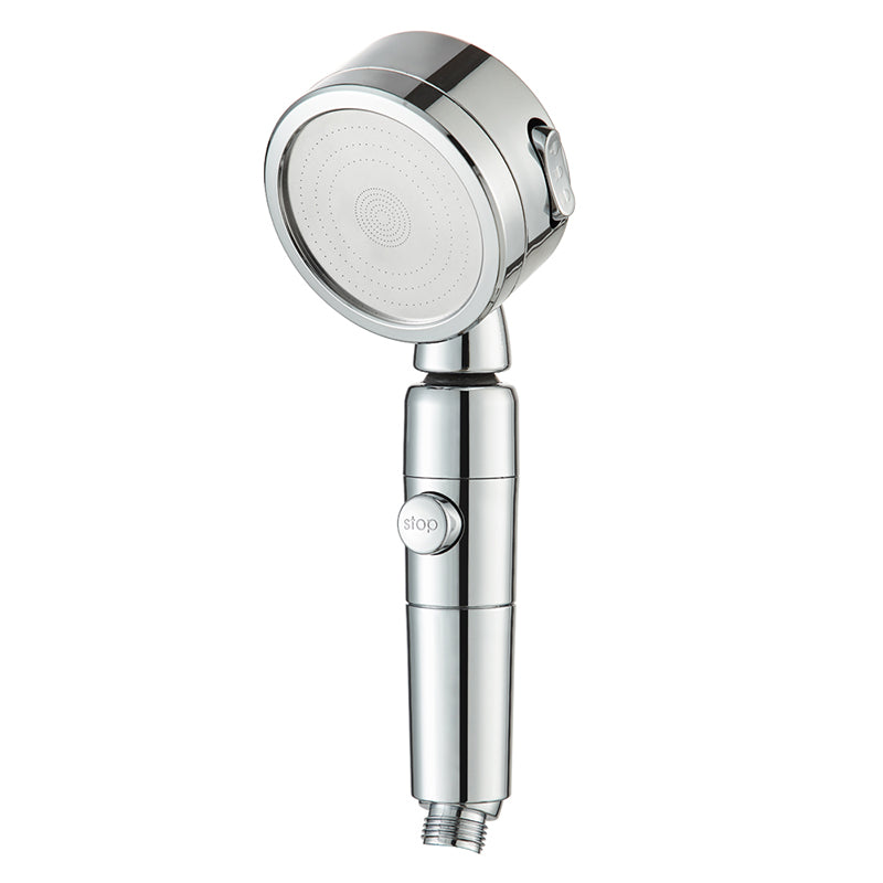 Skorter | Contemporary 3 Beam Shower Head Adjustable Spray Pattern Rotating Hand Shower
