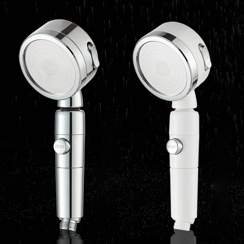 Skorter | Contemporary 3 Beam Shower Head Adjustable Spray Pattern Rotating Hand Shower