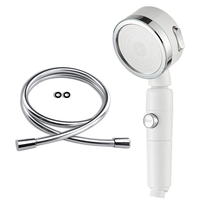 Skorter | Contemporary 3 Beam Shower Head Adjustable Spray Pattern Rotating Hand Shower