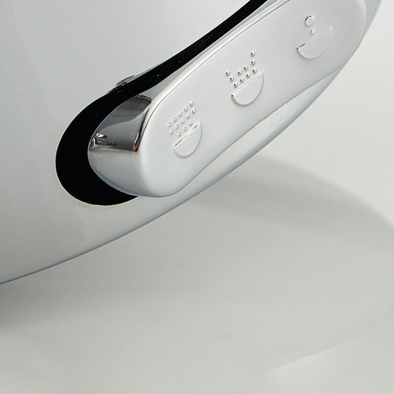 Skorter | Contemporary 3 Beam Shower Head Adjustable Spray Pattern Rotating Hand Shower