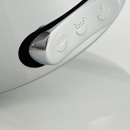 Skorter | Contemporary 3 Beam Shower Head Adjustable Spray Pattern Rotating Hand Shower