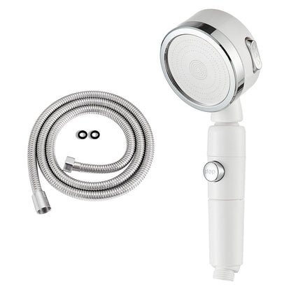 Skorter | Contemporary 3 Beam Shower Head Adjustable Spray Pattern Rotating Hand Shower