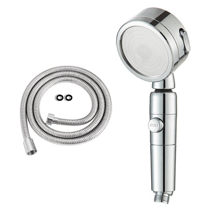 Skorter | Contemporary 3 Jet Shower Head Adjustable Spray Pattern Rotatable Handheld Shower