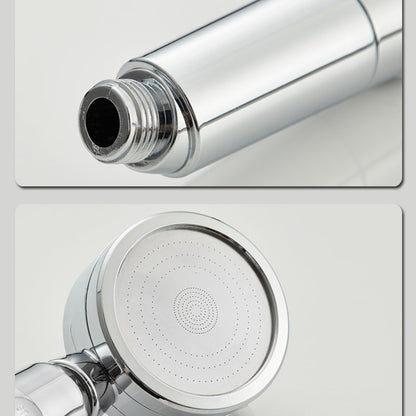 Skorter | Contemporary 3 Beam Shower Head Adjustable Spray Pattern Rotating Hand Shower