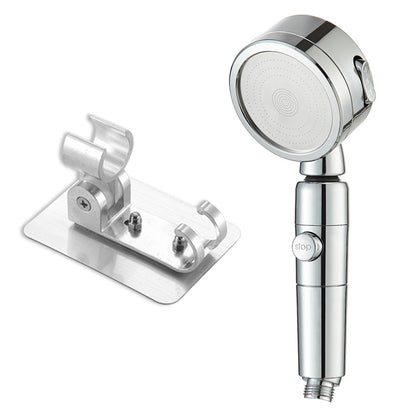Skorter | Contemporary 3 Beam Shower Head Adjustable Spray Pattern Rotating Hand Shower