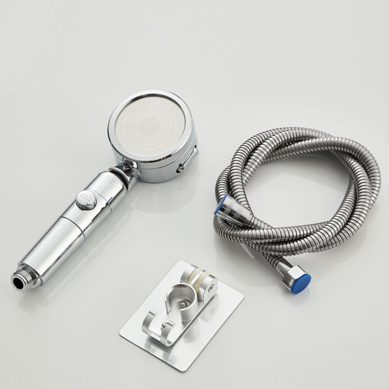 Skorter | Contemporary 3 Beam Shower Head Adjustable Spray Pattern Rotating Hand Shower