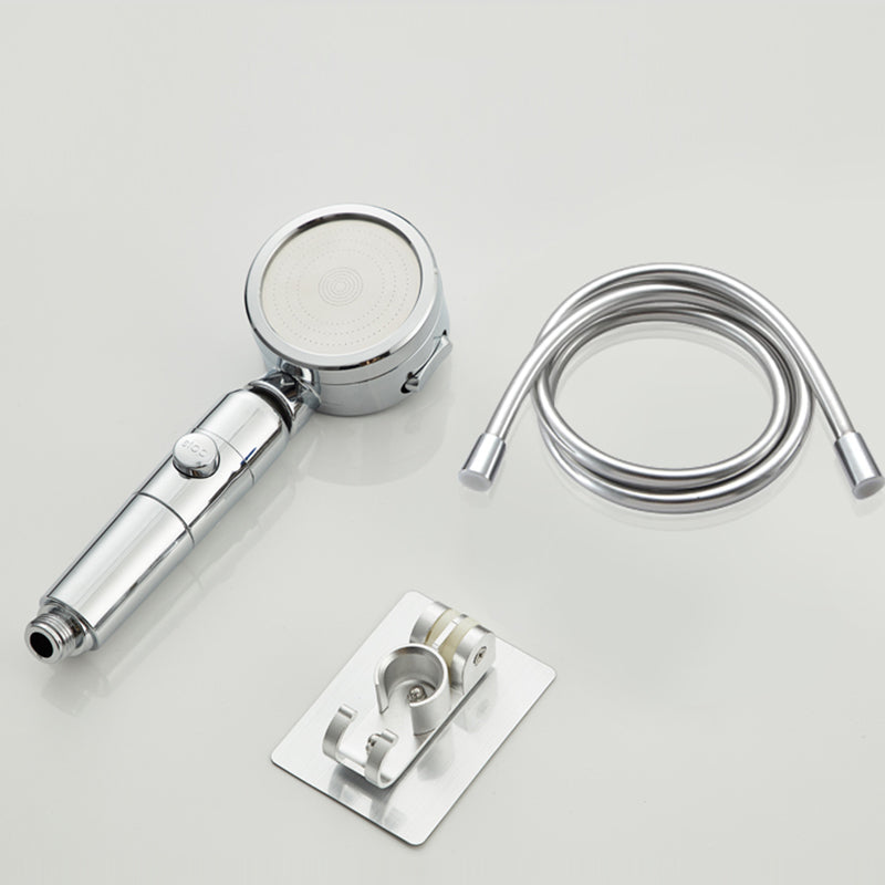 Skorter | Contemporary 3 Beam Shower Head Adjustable Spray Pattern Rotating Hand Shower