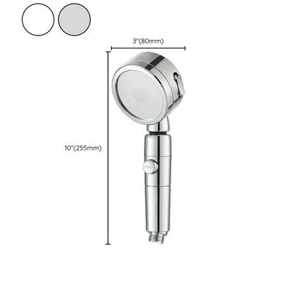 Skorter | Contemporary 3 Jet Shower Head Adjustable Spray Pattern Rotatable Handheld Shower