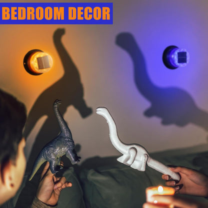 Skorter | Solar-Powered Amber & Blue Magnetic Strobe Lights Set – Liora