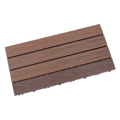 Skorter | Square Click Paver Tiles Striped Pattern Tiles