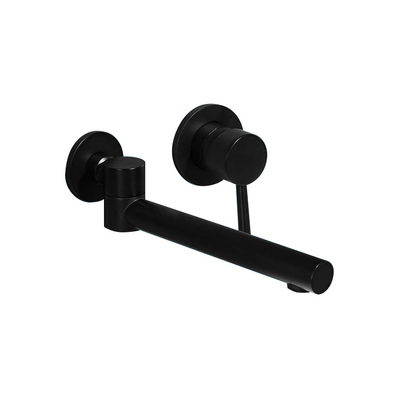 Skorter | Contemporary Wall-Mounted Single-Hand Kitchen Faucet Low Arc Water Filler