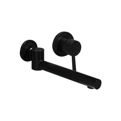 Skorter | Contemporary Wall-Mounted Single-Hand Kitchen Faucet Low Arc Water Filler