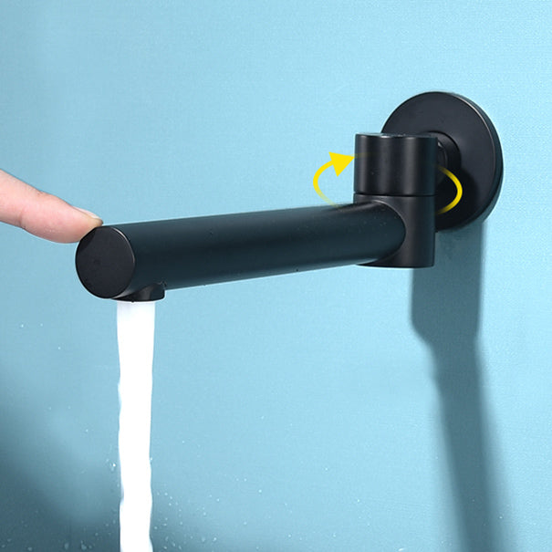 Skorter | Contemporary Wall-Mounted Single-Hand Kitchen Faucet Low Arc Water Filler