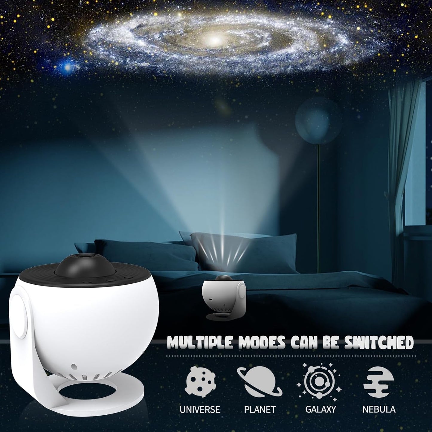 Skorter | 360° Planetarium Projector | Improved Relaxation and Stress Relief
